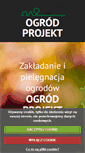 Mobile Screenshot of ogrod-projekt.pl
